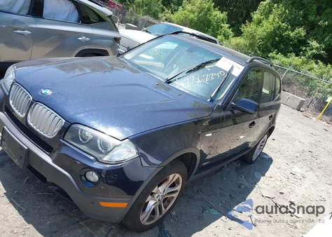 2008 BMW X3 3.0Si from USA, damaged, VIN WBXPC93418WJ02816